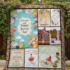Keep Calm And Reading Quilt Blanket  Quilt
